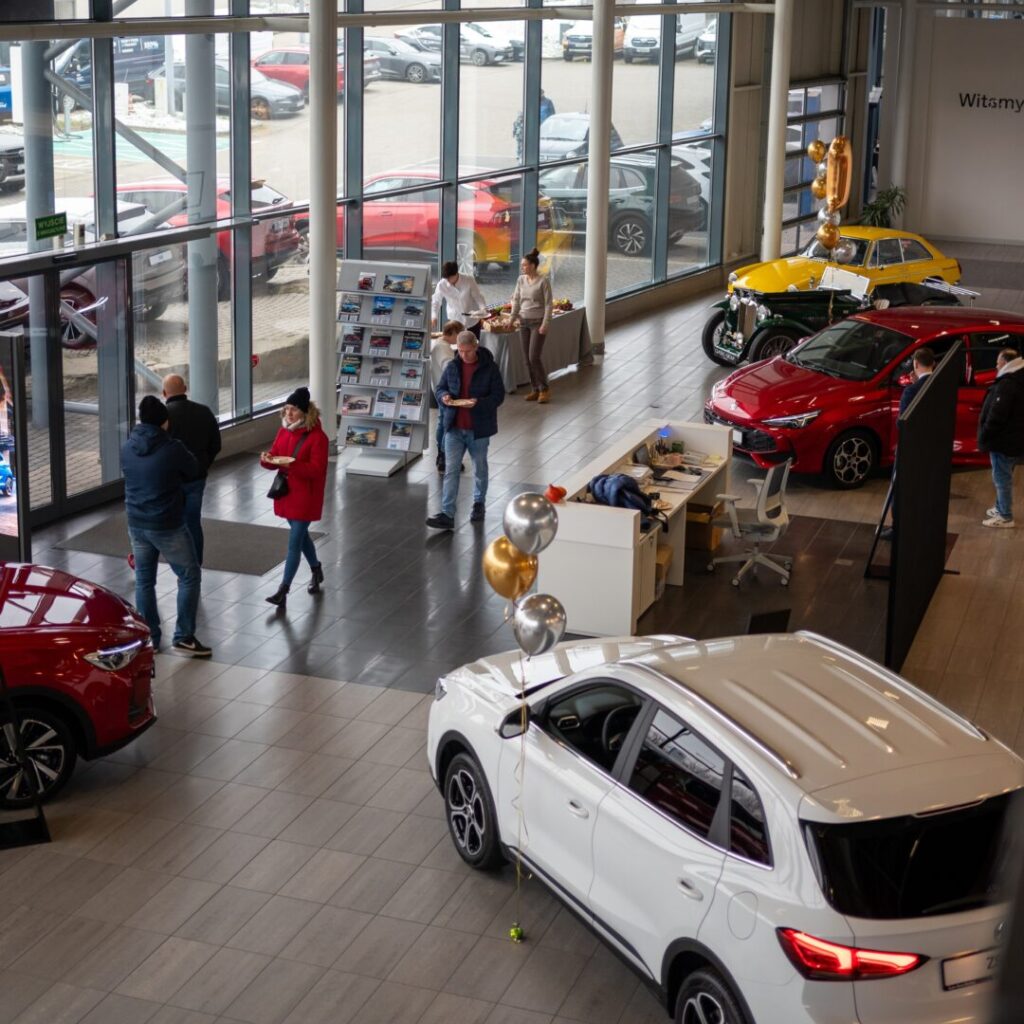 Salon MG Auto-Boss podczas pierwszych urodzin