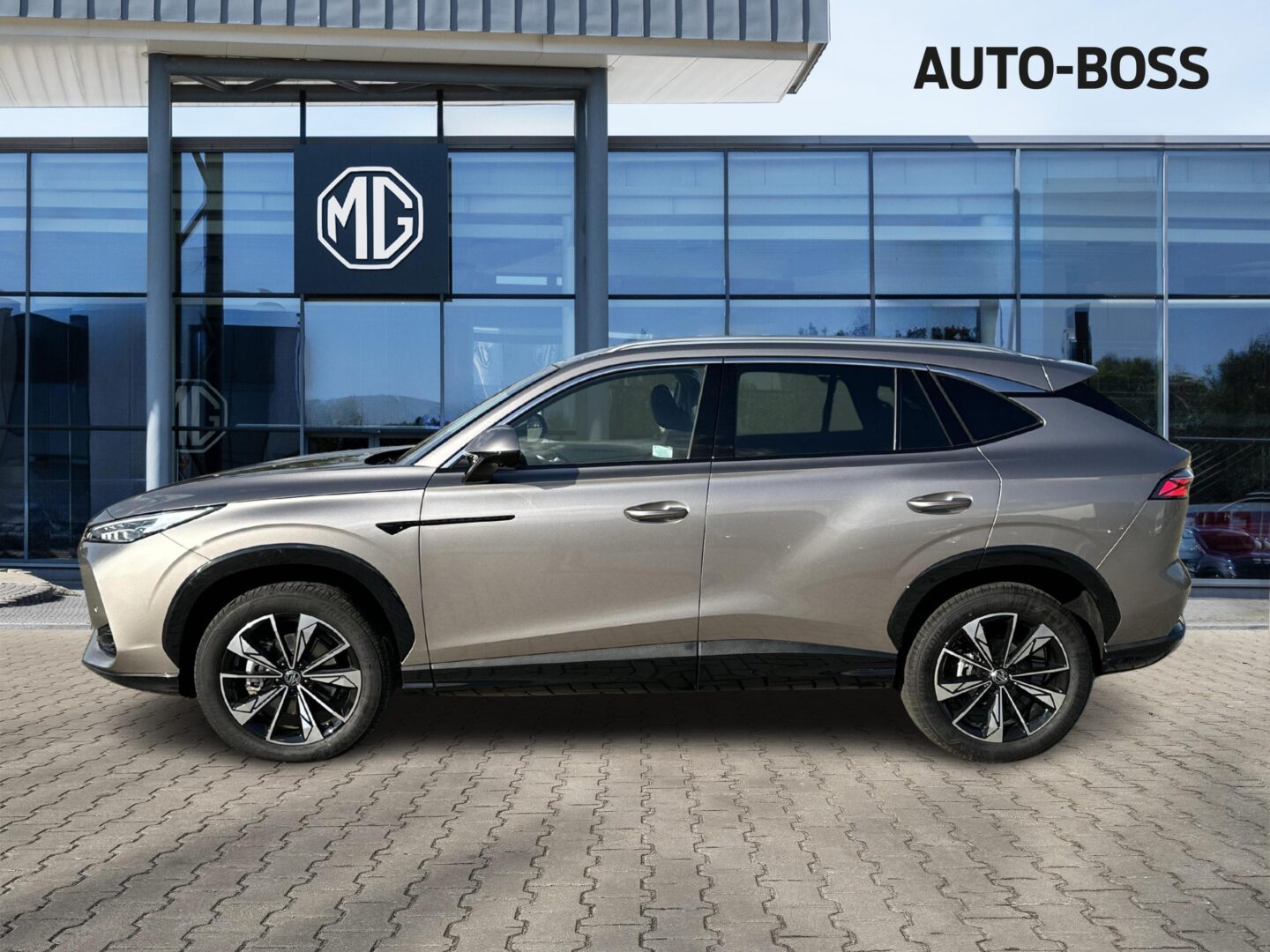 
								Nowy MG HS Hybrid+ Exclusive Brown 1.5T HEV 224KM Srebrny full									