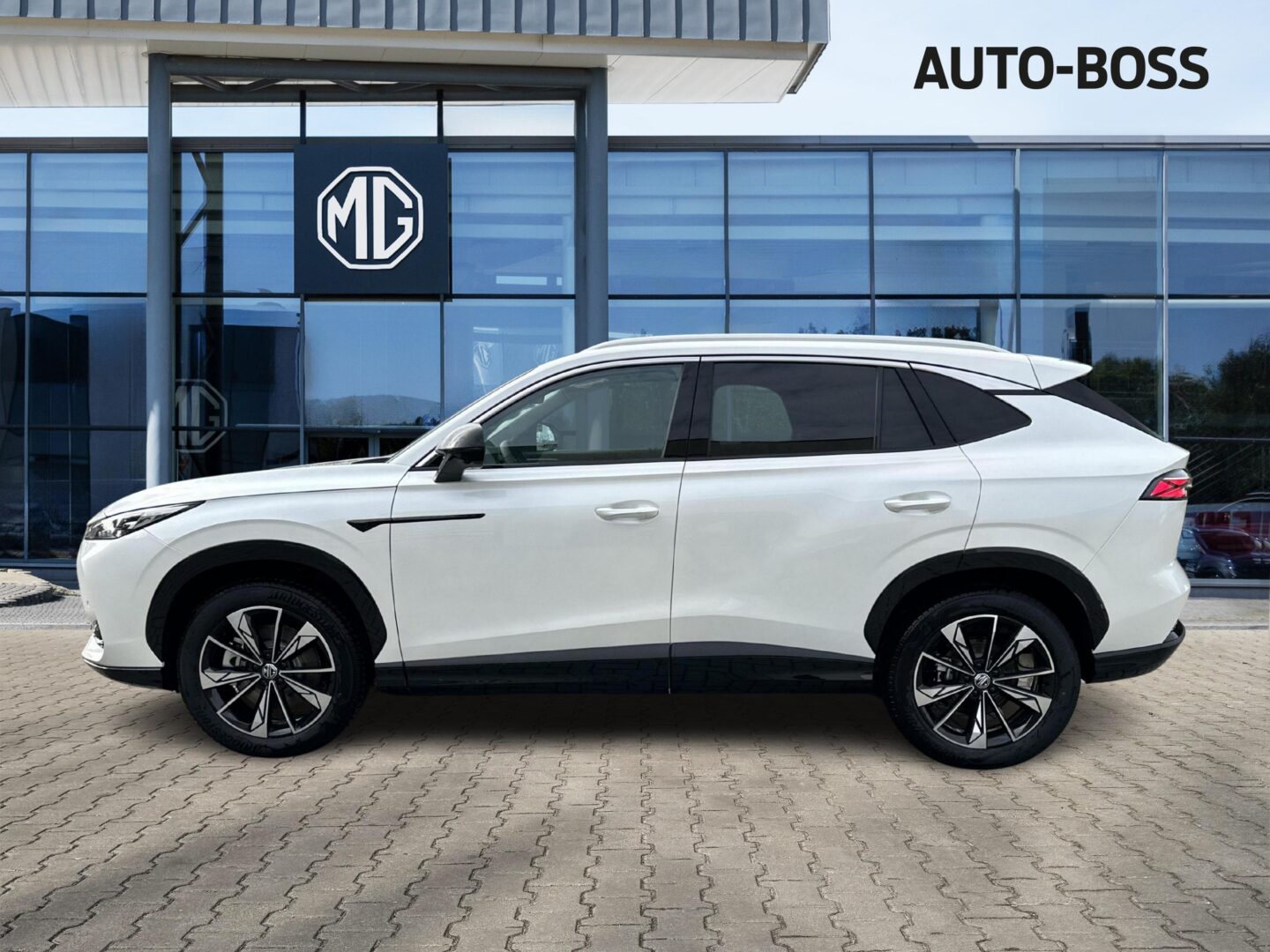 
								Nowy MG HS Hybrid+ Exclusive Brown 1.5T HEV 224KM Biały full									