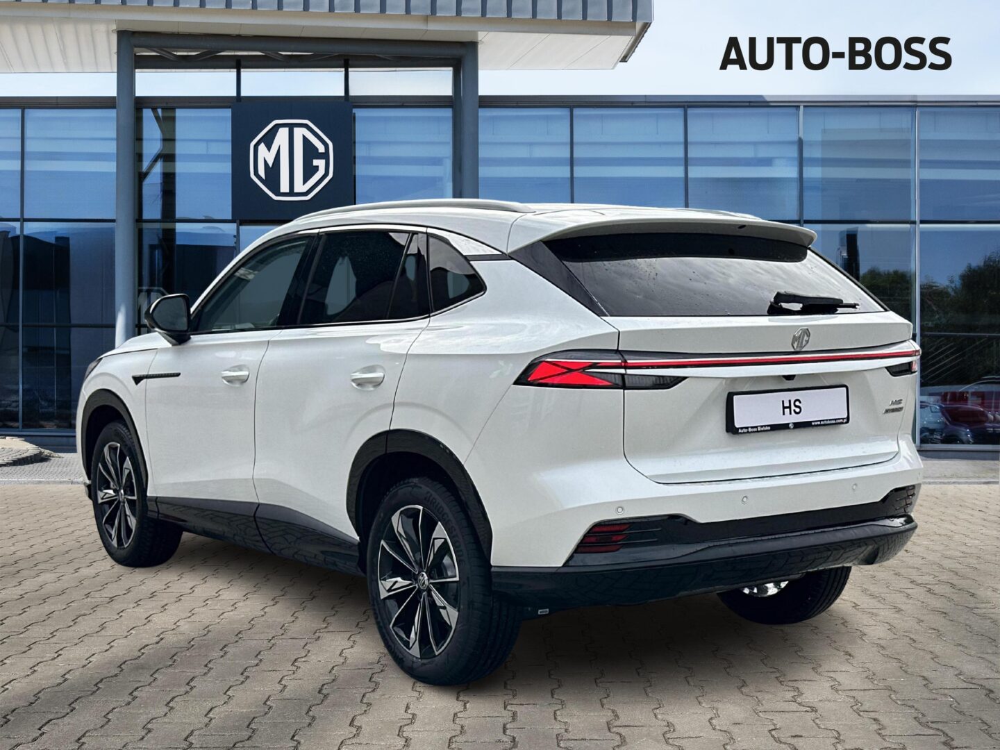 
								Nowy MG HS Hybrid+ Exclusive Brown 1.5T HEV 224KM Biały full									