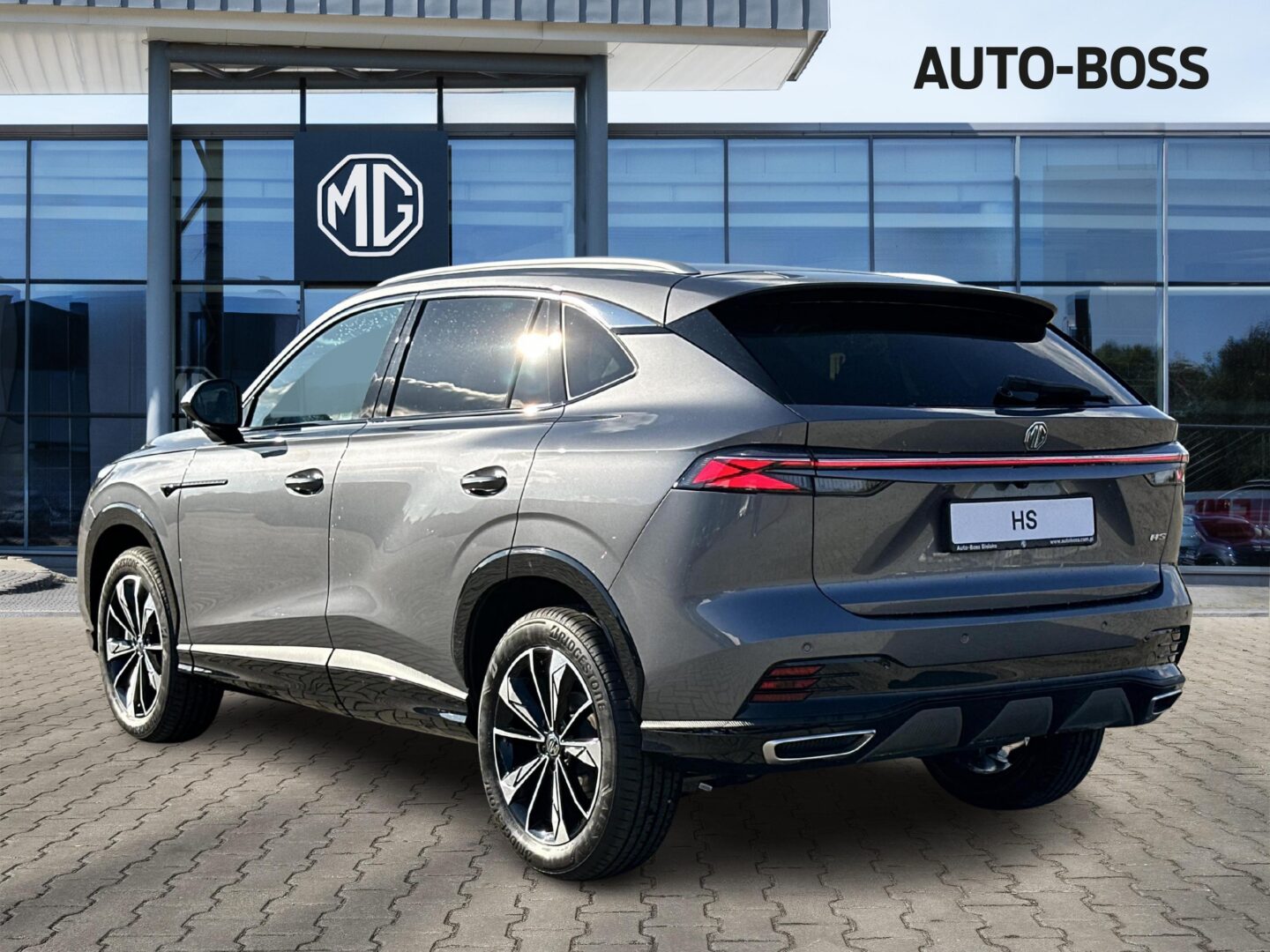 
								Nowy MG HS Hybrid+ Exclusive Brown 1.5T HEV 224KM Grafitowy full									