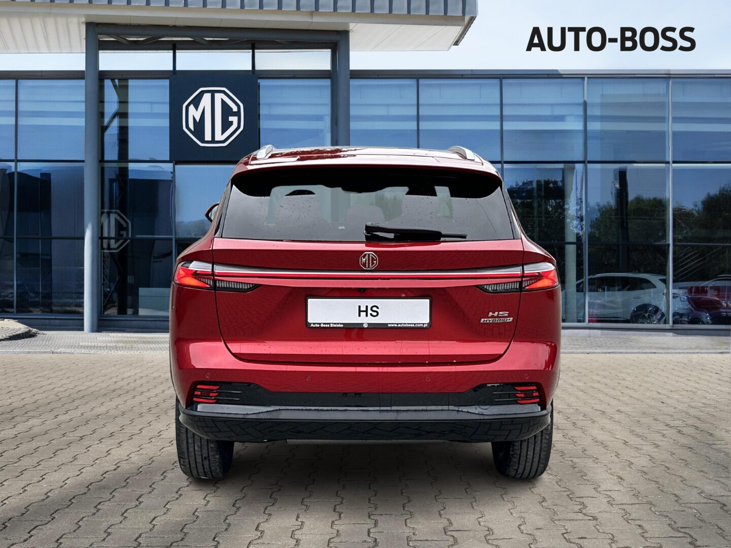 
								Nowy MG HS Hybrid+ Exclusive Black 1.5T HEV 224KM Czerwony full									