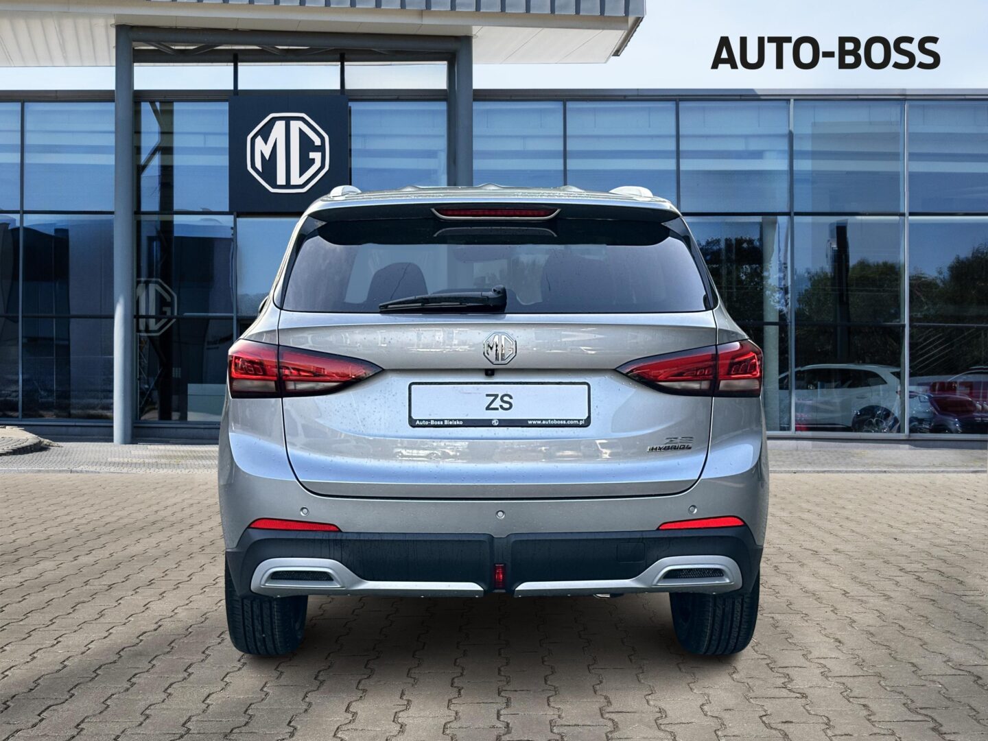 
								Nowy MG ZS Hybrid+ Exclusive 1.5 HEV 197KM Srebrny full									