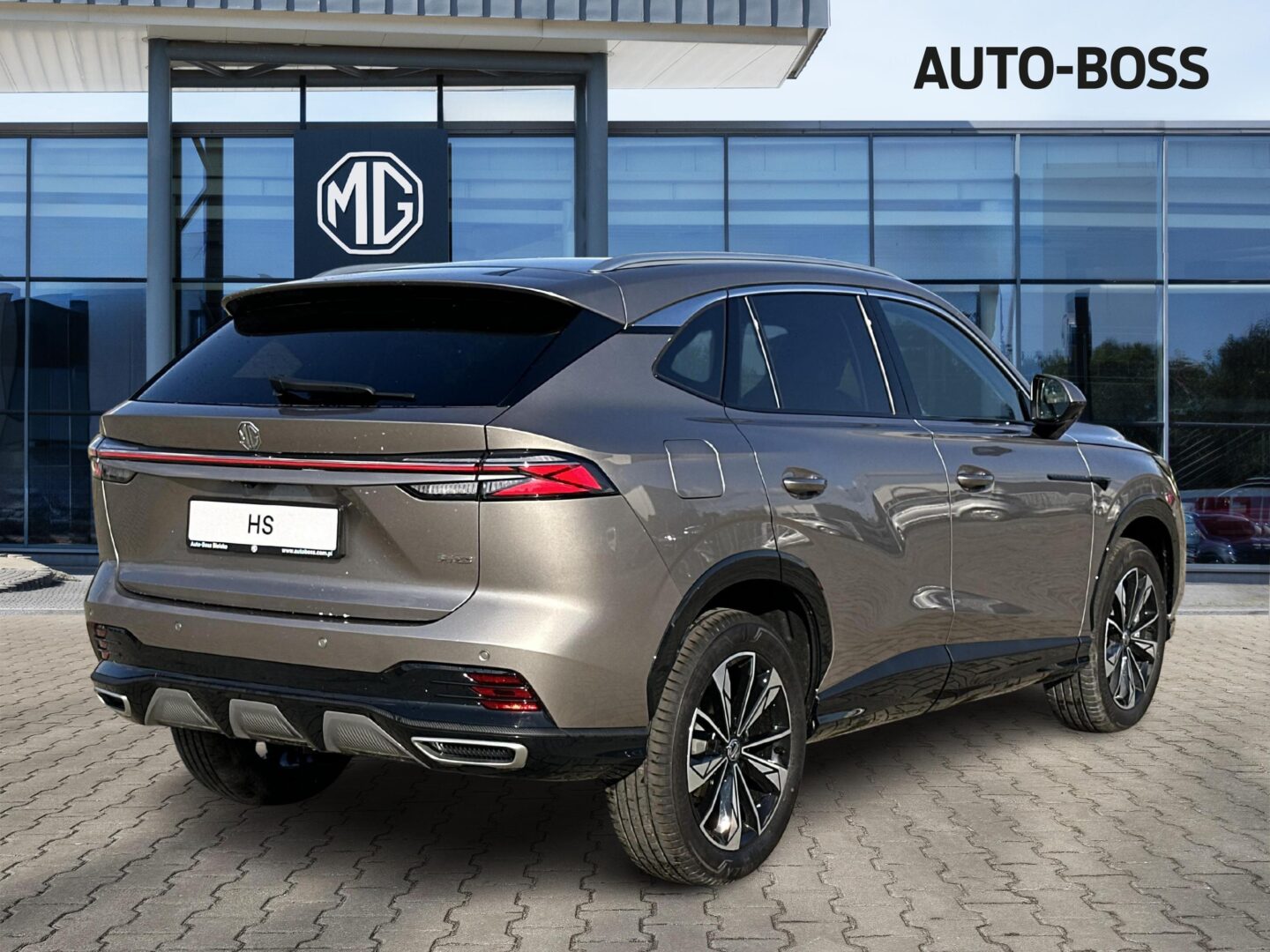 
								Nowy MG HS Hybrid+ Exclusive Brown 1.5T HEV 224KM Srebrny full									