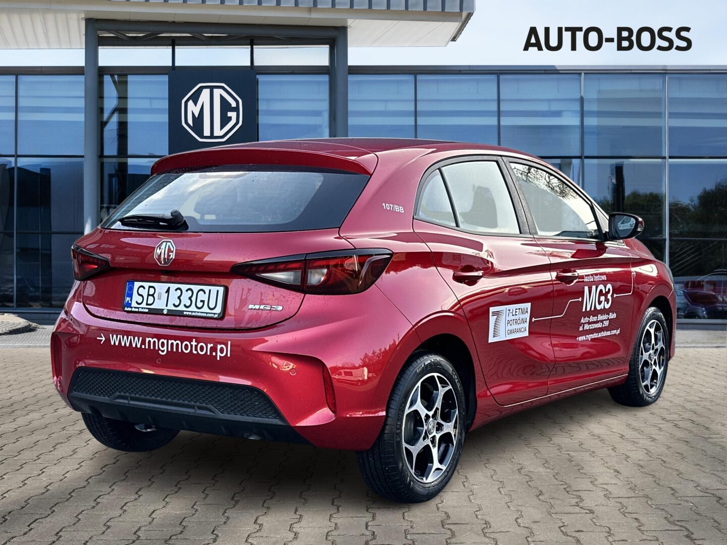 
								DEMO MG MG3 Excite 1.5 ICE 115KM Czerwony full									