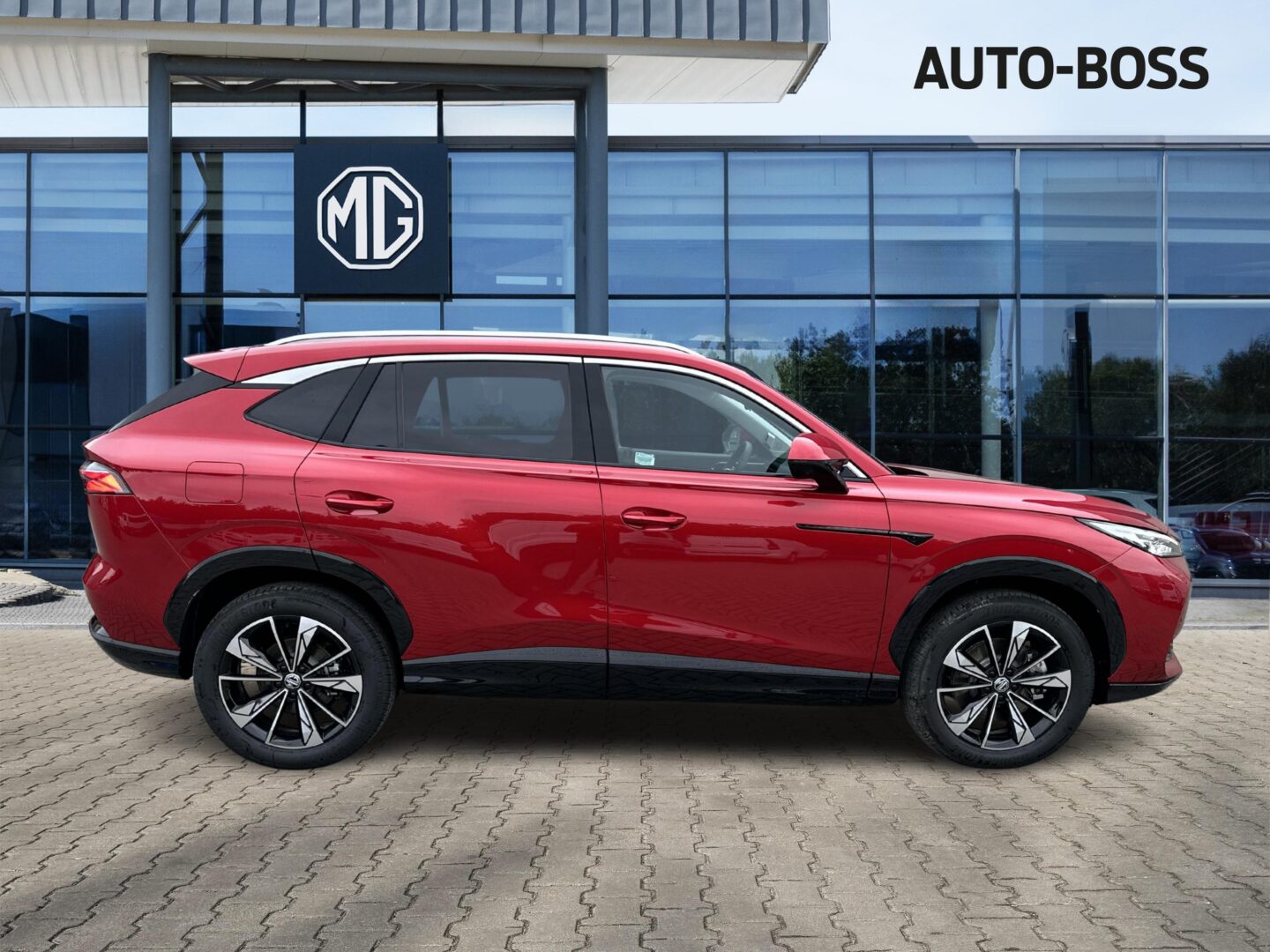 
								Nowy MG HS Hybrid+ Exclusive Black 1.5T HEV 224KM Czerwony full									