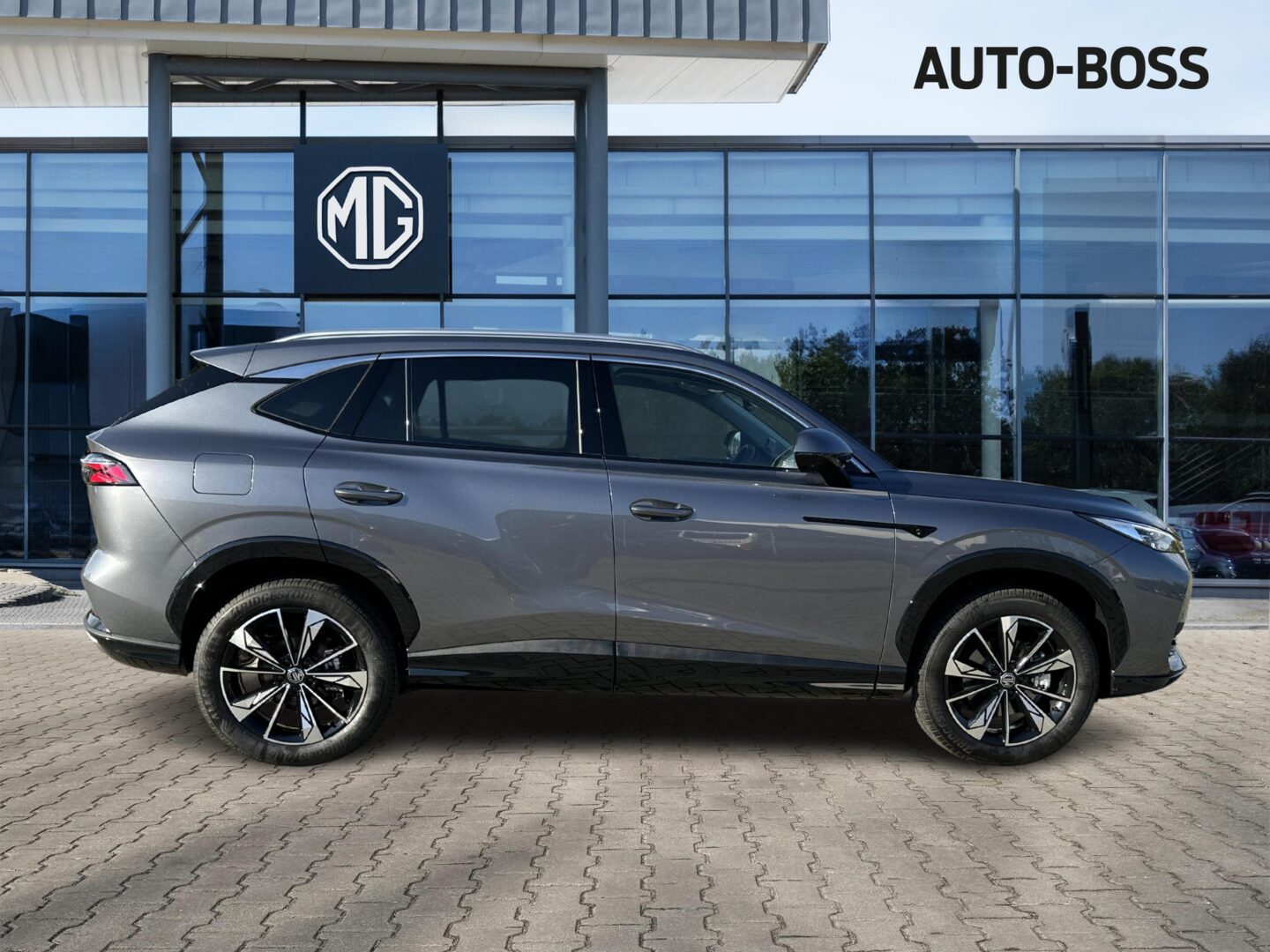 
								Nowy MG HS Hybrid+ Exclusive Brown 1.5T HEV 224KM Grafitowy full									