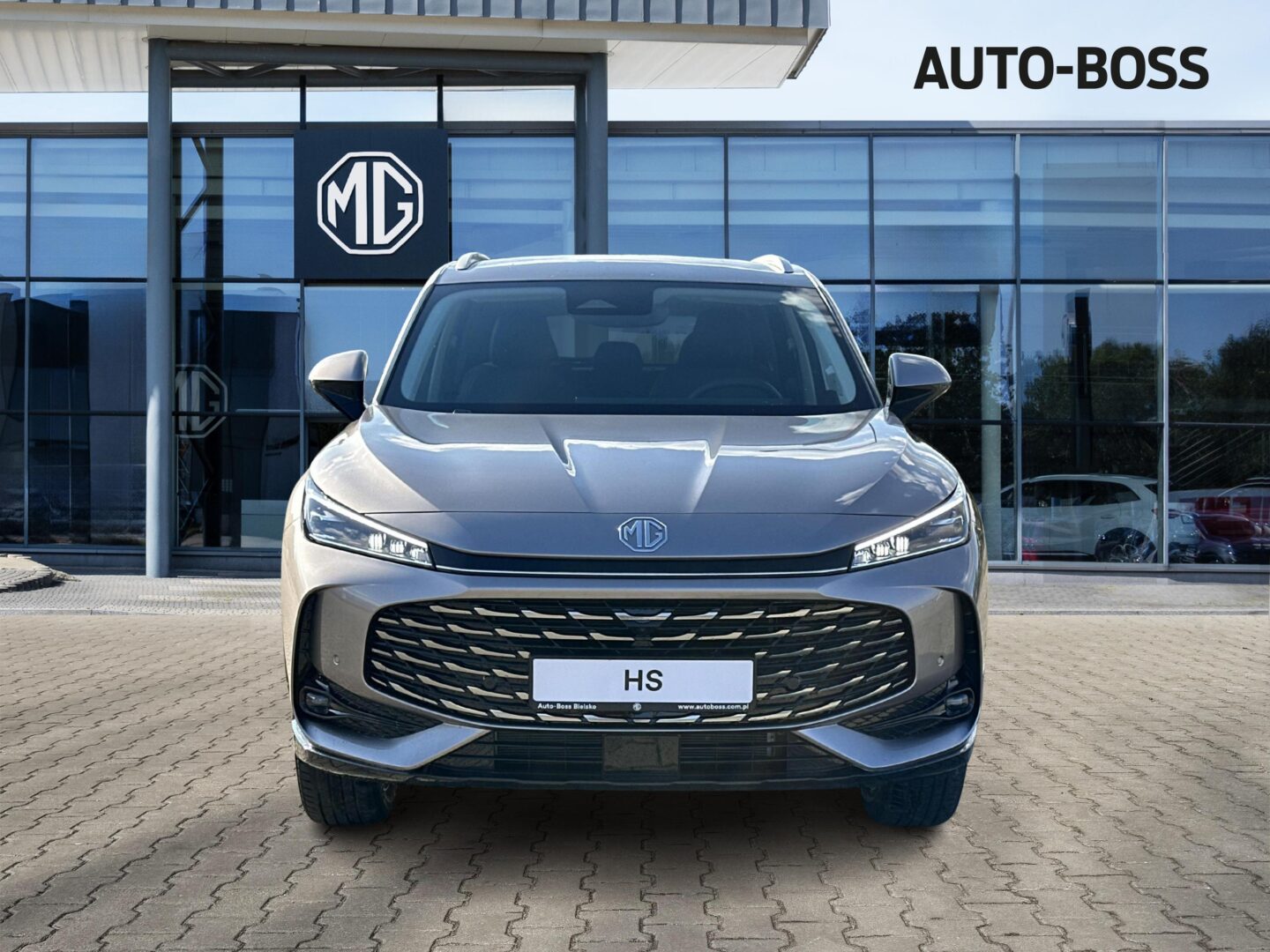 
								Nowy MG HS Hybrid+ Exclusive Brown 1.5T HEV 224KM Srebrny full									