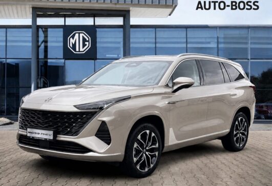 Nowy MGS9 Plug-In Hybrid Exclusive Dark 1.5T 299KM Srebrny | Wyprzedaż rocznika!
