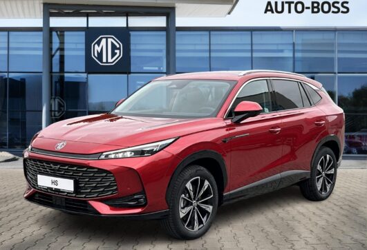 Nowy MG HS Hybrid+ Exclusive Black 1.5T 224KM Czerwony | Rocznik 2026!