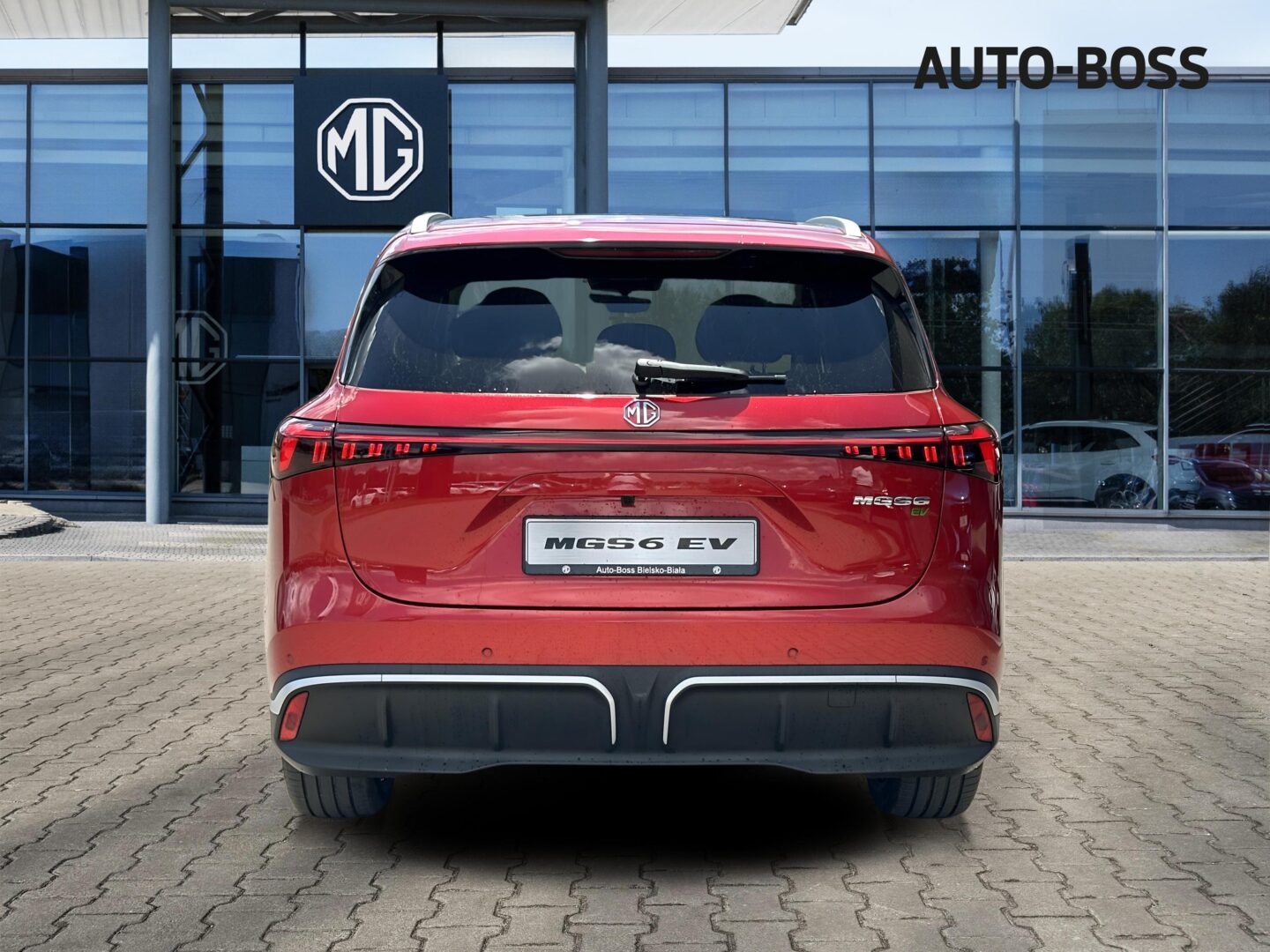 
								Nowy MGS6 EV Exclusive Gray AWD 77kWh 361KM Czerwony | Rocznik 2026 full									