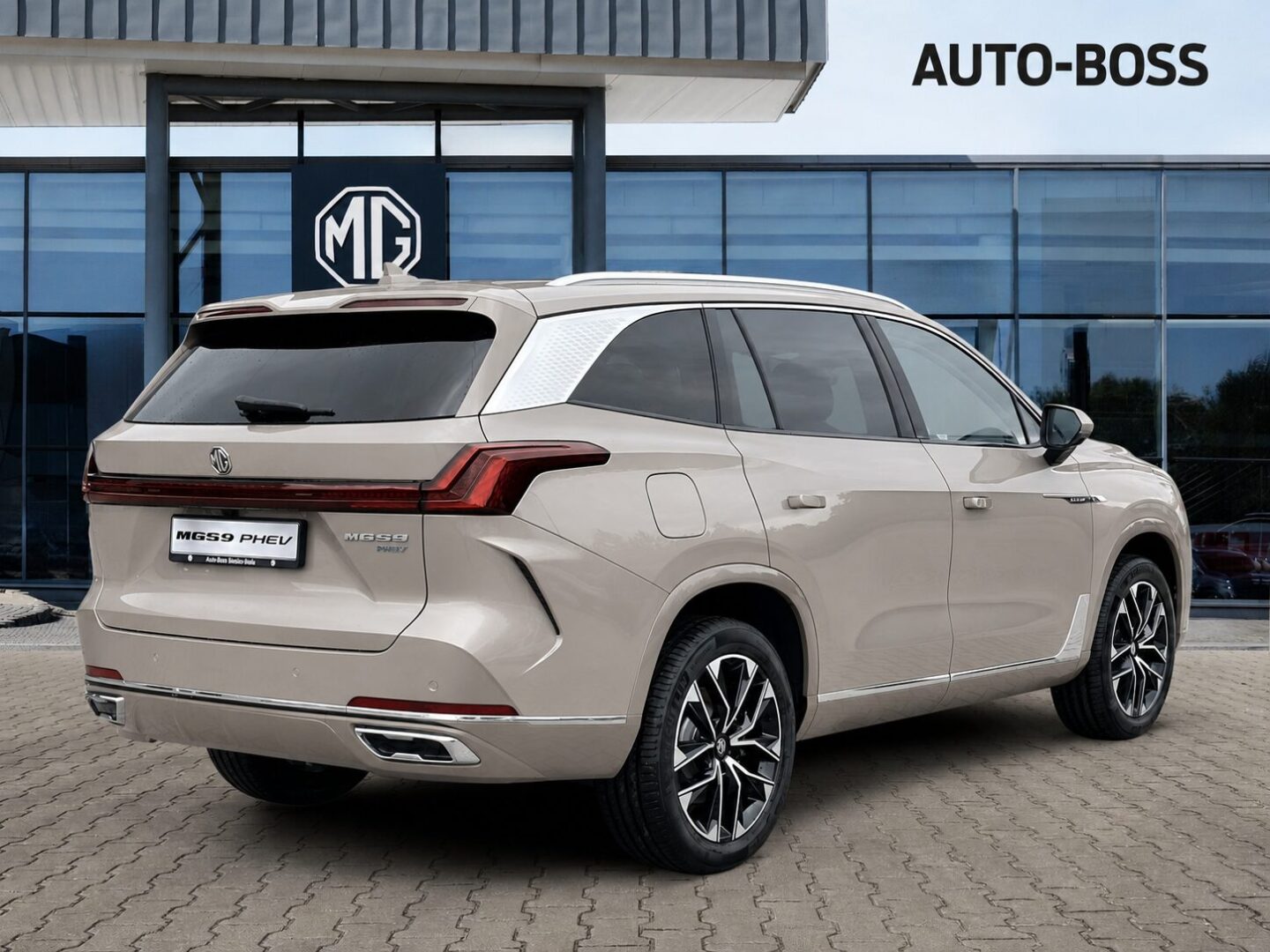 
								Nowy MGS9 Plug-In Hybrid Exclusive Dark 1.5T 299KM Srebrny | Wyprzedaż rocznika! full									