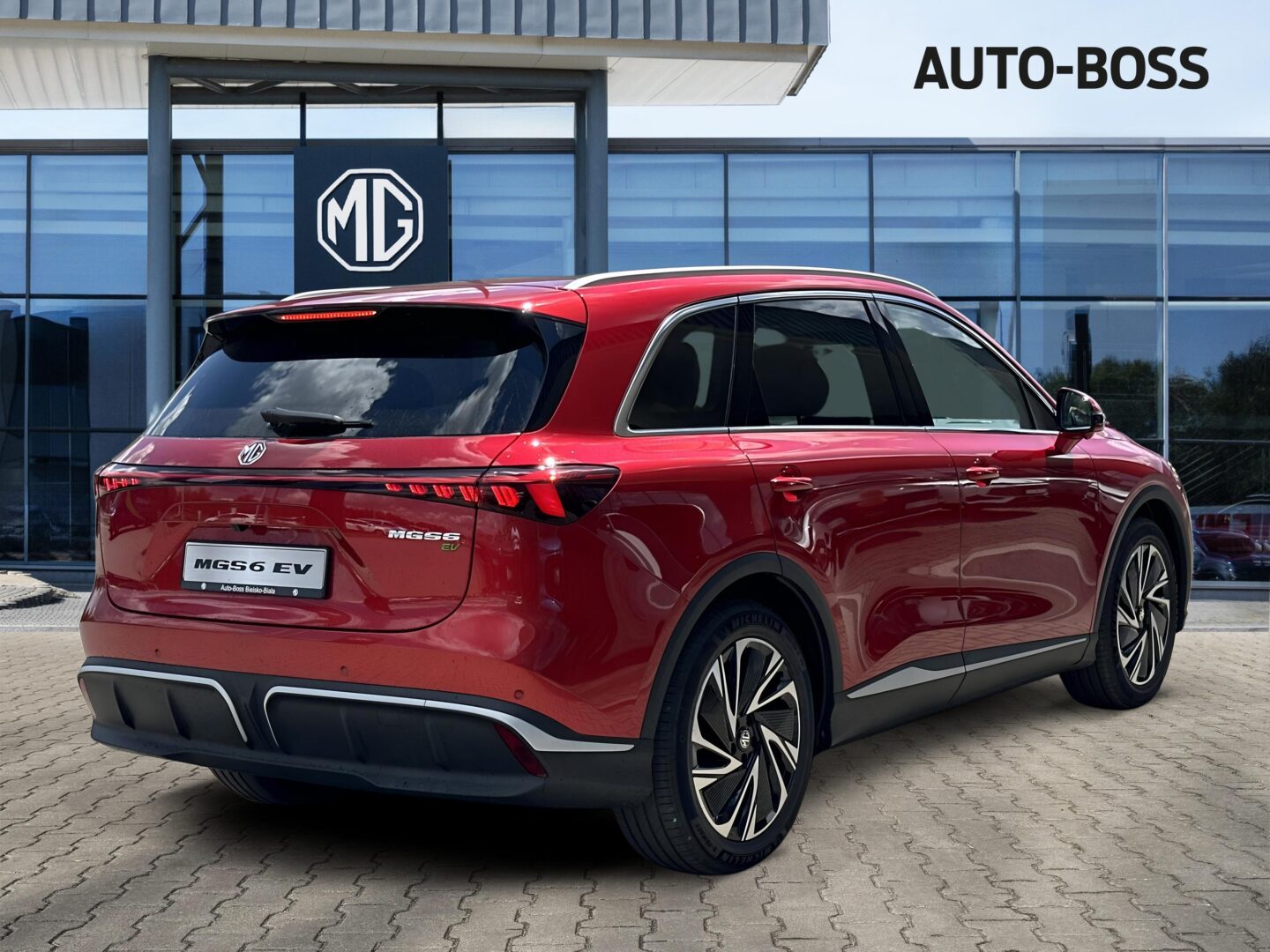 
								Nowy MGS6 EV Exclusive Gray AWD 77kWh 361KM Czerwony | Rocznik 2026 full									