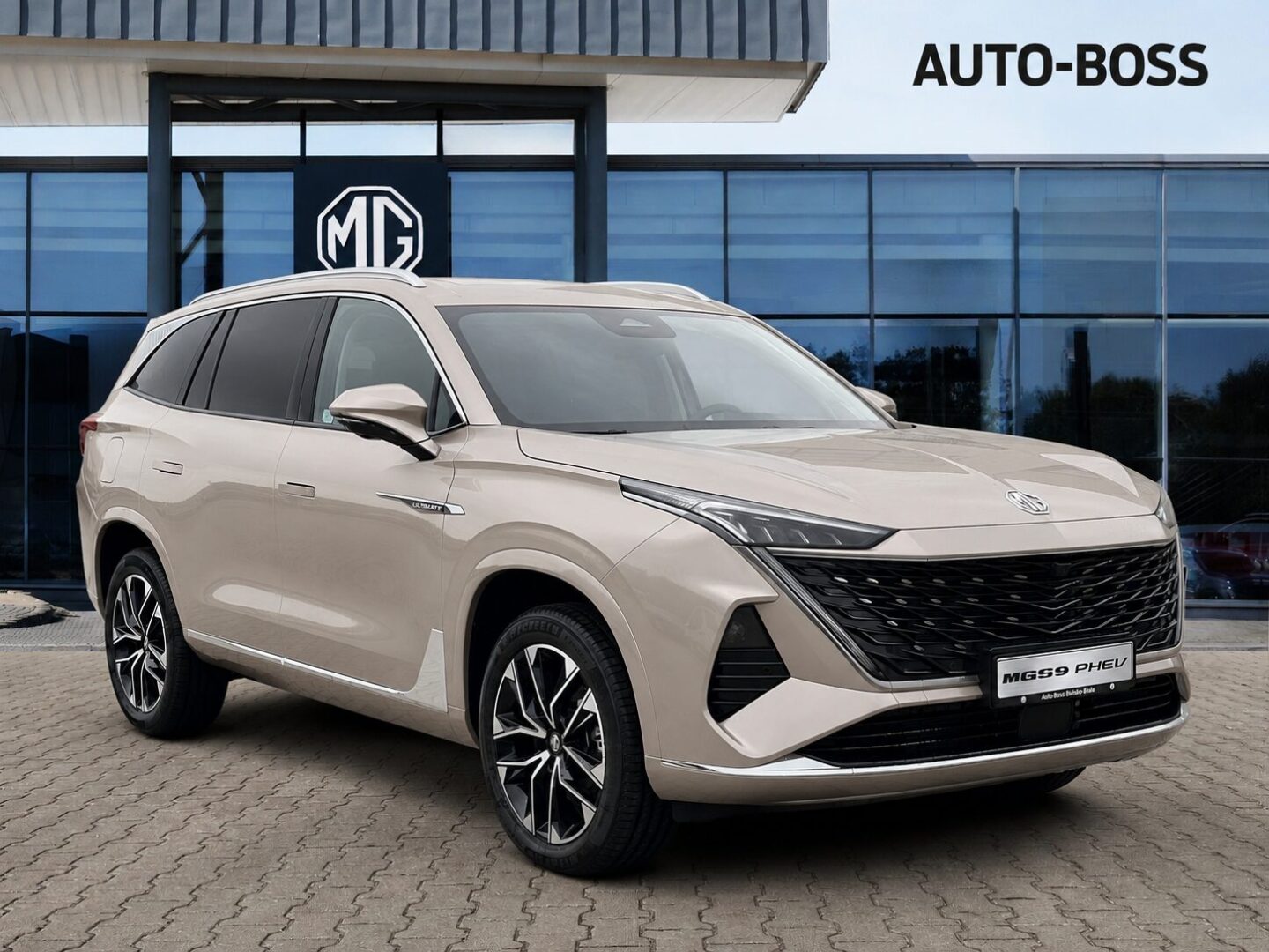 
								Nowy MGS9 Plug-In Hybrid Exclusive Dark 1.5T 299KM Srebrny | Wyprzedaż rocznika! full									