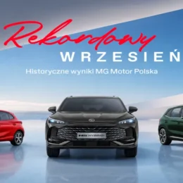 Rekordowy wrzesień MG Motor Polska. 7. miejsce na rynku i dwa modele w TOP 10
